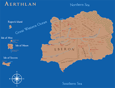 Map of Aerthlan